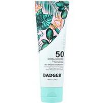 Badger, Dieninis mineralinis apsauginis kremas nuo saulės, SPF 50, 118 ml