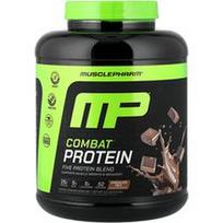 MusclePharm, „Combat®“ baltymų milteliai, šokoladinio pieno skonio, 1,9 kg
