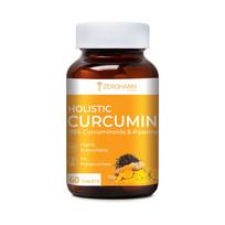 ZEROHARM Holistic Nano Curcumin Tablets with 95% Curcuminoids & Piperine | Turmeric Supplement for Joints, Immunity & Pain Relief | Antioxidant