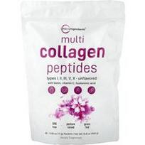 Micro Ingredients, Daugiafunkciniai kolageno peptidai, be skonio, 40 pakelių po 11 g (0,39 uncijos)