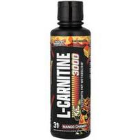 Nutrex Research, L-karnitinas 3000, Mango Chamoy, 15,72 fl uncijos (465 ml)