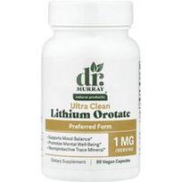Dr. Murray's, Ličio orotatas, 1 mg, 90 veganiškų kapsulių