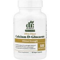 Dr. Murray's, Kalcio D-gliukaratas, 500 mg, 60 veganiškų kapsulių