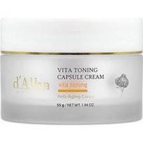 d'Alba, „Vita“ tonizuojantis kapsulinis kremas, senėjimą stabdantis kremas, 55 g