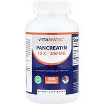 Vitamatic, Pankreatinas, 250 kapsulių