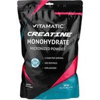 Vitamatic, Kreatino monohidratas, mikronizuoti milteliai, be skonio, 35,274 uncijos (1 kg)