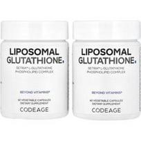 Codeage, Liposominis glutationas, 120 augalinių kapsulių (250 mg vienoje kapsulėje)