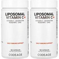 Codeage, Liposominis vitaminas C+, 360 kapsulių