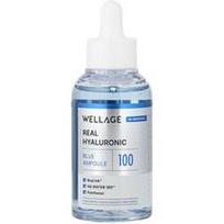 Wellage, Tikros mėlynos hialurono rūgšties ampulės 100 ml (2,02 fl oz)