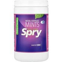 Xlear, „Spry®“, dantų apsaugos mėtinės kapsulės su ksilitoliu, natūralių uogų kvapas, 1200 vnt.