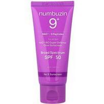 Numbuzin, Nr. 9 NAD+ Bio Super Defense Glow apsauginis kremas nuo saulės, visai odai, SPF 50, 50 ml