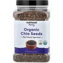 Nutricost, Pantry, Organic Chia Seeds, 32.4 oz (907 g)