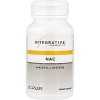 Integrative Therapeutics, NAC, 60 kapsulių (600 mg vienoje kapsulėje)