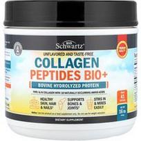 BioSchwartz, Kolageno peptidai Bio+, be skonio, 454 g (16 uncijų)