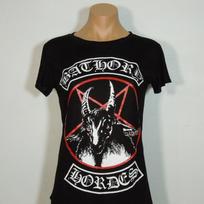 BATHORY Hordes Goat Pentagram M MEDIUM T-Shirt Black GIRLY XXXXL black