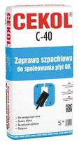 Sienų plokščių siūlių glaistas C-40 5 k g