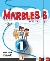 Marbles 1. Anglų kalbos pratybos 2 klasei + Marbles 1. Praktinių įgūdžių sąsiuvinis 2 klasei - Sarah McConnell, Herbert Puchta, Gavin Biggs, Flavia Lamborghini, Anna Osborn