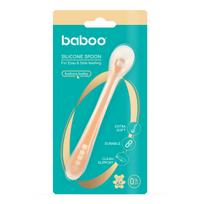 BABOO silikoninis šaukštelis, Peachy Keen,  6+ Mėn