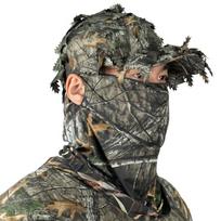 Mussel Camo Hunting Ghillie Mask & Accessory Set