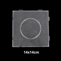 Hama Beads Tool Perler Beads Template High Quality Fuse Beads Toys New DIY Pegboard  Children Toy Square