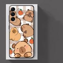 Colorful Capybara Case for Xiaomi Redmi Note 11s 12s 9 7 8 11 10 13 Pro Plus 14 12 Pro 10S 9S Funda Phone Cover Redmi Note 11S beige