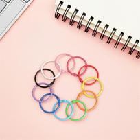 140Pcs Metal Binder Rings Small Book Rings for Index Cards Keychains Scrapbooking Home Office School Craft Organizer China Mainland beige