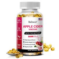 Apple Cider Vinegar Dietary Supplement, With Green Tea, 120 Softgels Per Bottle 120 Softgels