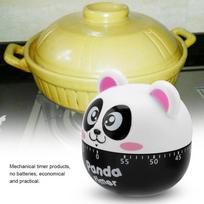 Mini Size Mechanical Kitchen Timer ABS Wind Up Timer Durable Manual Countdown Timer  Home Kitchen rožinė