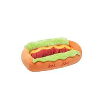 Removable Sausage Dog Nest Soft Plush Dog Kennel Creative Dog Sleeping Pad  All Seasons S oranžinė
