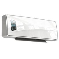 2000W Elektrinis sieninis šildytuvas su 3 režimais, LED ekranu, termostatu, laikmačiu ir svyravimu, baltas 54 x 18.7 x 14.5 cm