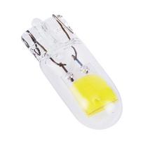1 vnt. Naujausias w5w LED T10 Safyro COB Automobilio šviesos diodas 200LM Super ryškus, nereikalaujantis tvarkyklės, nereikalaujantis poliariškumo, pleišto formos, kupolo, skaitymo lemputės lemputė 12V 6000K balta