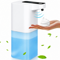 Automatinis muilo dozatorius, elektrinis bekontaktis skysto muilo dozatorius 400 ml, muilo putų dozatorius