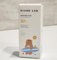 [ROUND LAB] Baby Mild Sun Cream - 60ml (SPF50+ PA++++)/ Moisturizing, Korean Cosmetics, Kbeauty white