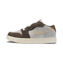 Air Jordan 1 Low ALT PS Year of the Rabbit Kids Sneakers Brown Palomino Metallic-Gold DZ4443-200 29.5 gray