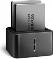 Axagon ADSA-D25 USB 3.2 Gen 1 - 2x SATA 6G 2.5" SSD/HDD CLONE DUAL MINI dock
