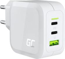 Green Cell CHARGC08W mobile device charger Headphones, Netbook, Smartphone, Tablet White AC Fast charging Indoor