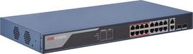 Hikvision DS-3E1318P-EI network switch Managed Fast Ethernet (10/100) Power over Ethernet (PoE) 1U Blue
