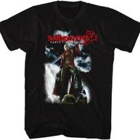 „A&E Designs“ „Devil May Cry 3“ vaizdo žaidimų marškinėliai „Dantes Awakening“ marškinėliai S juoda