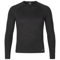 GripGrab PACR Winter Seamless vyriški termo marškinėliai | Black