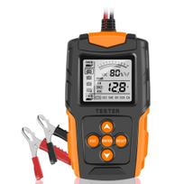 Car And Motorcycle Battery Tester, 12V 24V Digital Analyzer, Measure SOH, SOC, CCA And IR, Battery Testing Tool For Car, Truck And Motorcycle geltona