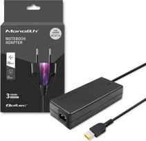 Qoltec 50053 Power adapter for Lenovo | 65W | 20V | 3.25A | Slim tip+pin | +power cable