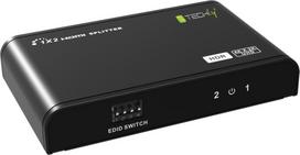 Techly HDMI 2.0 Splitter 1x2 4K*60Hz HDR EDID Active Splitter