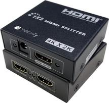 Techly HDMI Splitter 1x2 4K*30Hz Active HDMI Splitter Techly