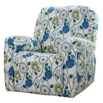 1/2/3/4Seats Split Spandex Recliner Cover All-Inclusive Relax Chairs Cover Lounge Single Sofa Slipcovers Stretch Armchair Covers 1 Seat gray