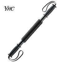 Heavy Duty Arm Builder Power Twister with Non-Slip Handle Flexible Heavy-Duty Upper Body Shoulder Forearm Exercise Equipment Workout S black