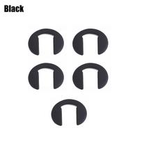 5PCS/Pack Push On Sunglasses Anti-slip Silicone Nose Pads Glasses Nose Pads Eyeglass Nosepads black-5PCS/Pack black