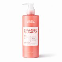 KUNDAL Collagen Damage Care Shampoo 400ml – Nourishing & Strengthening Shampoo for Damaged Hair white
