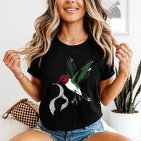 Kolibris Palestina Moteriški Marškinėliai Keffiyeh Moteriški Marškinėliai Taika Palestinai XXL brown