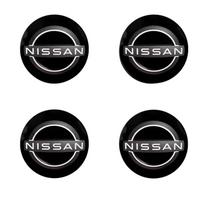 Skirta Nissan ArR44vnt. Automobilio ratlankio centrinis dangtelis, ratlankio apdaila, emblema, lipdukas Skirta Nissan Qashqai X J10 J11 Trail Tiida Teana Skyline Juke X-trail Almera black
