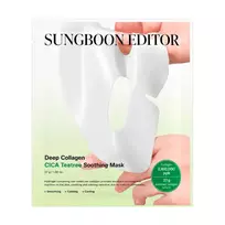 Sungboon Editor Deep Collagen CICA Teatree Soothing Mask raminanti gelinė kaukė 37 g